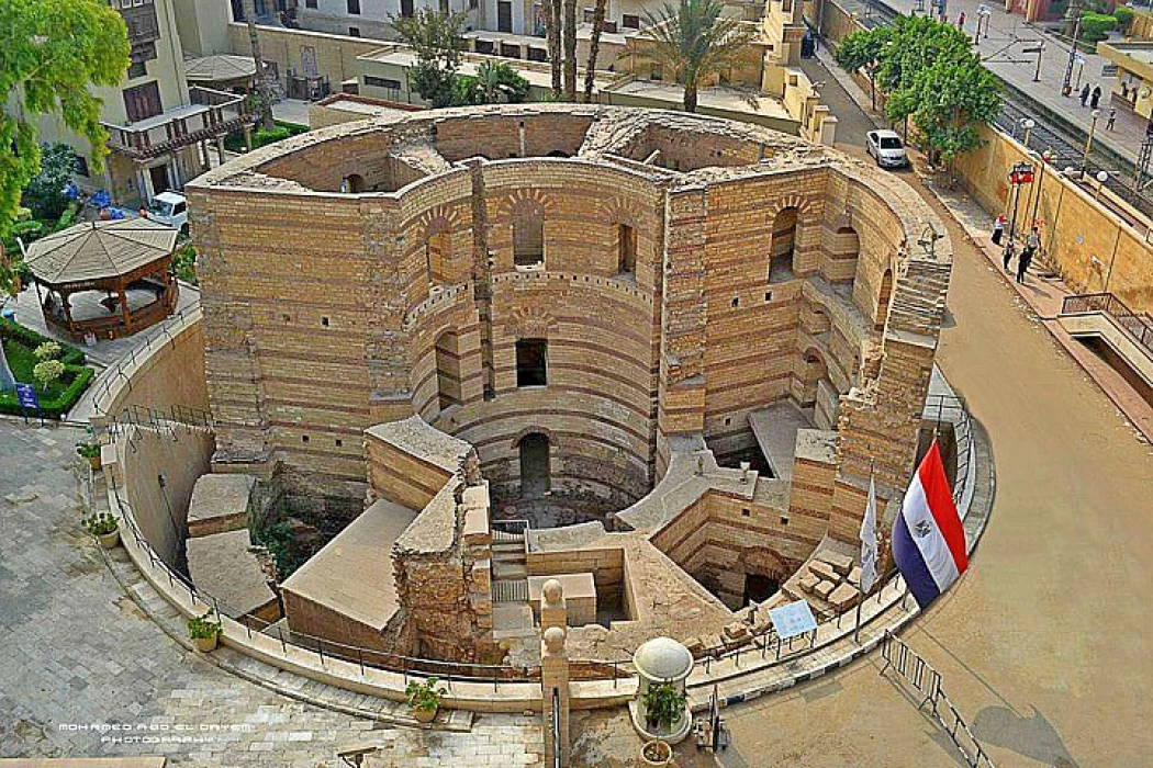 The Roman Fortress of Babylon in Cairo